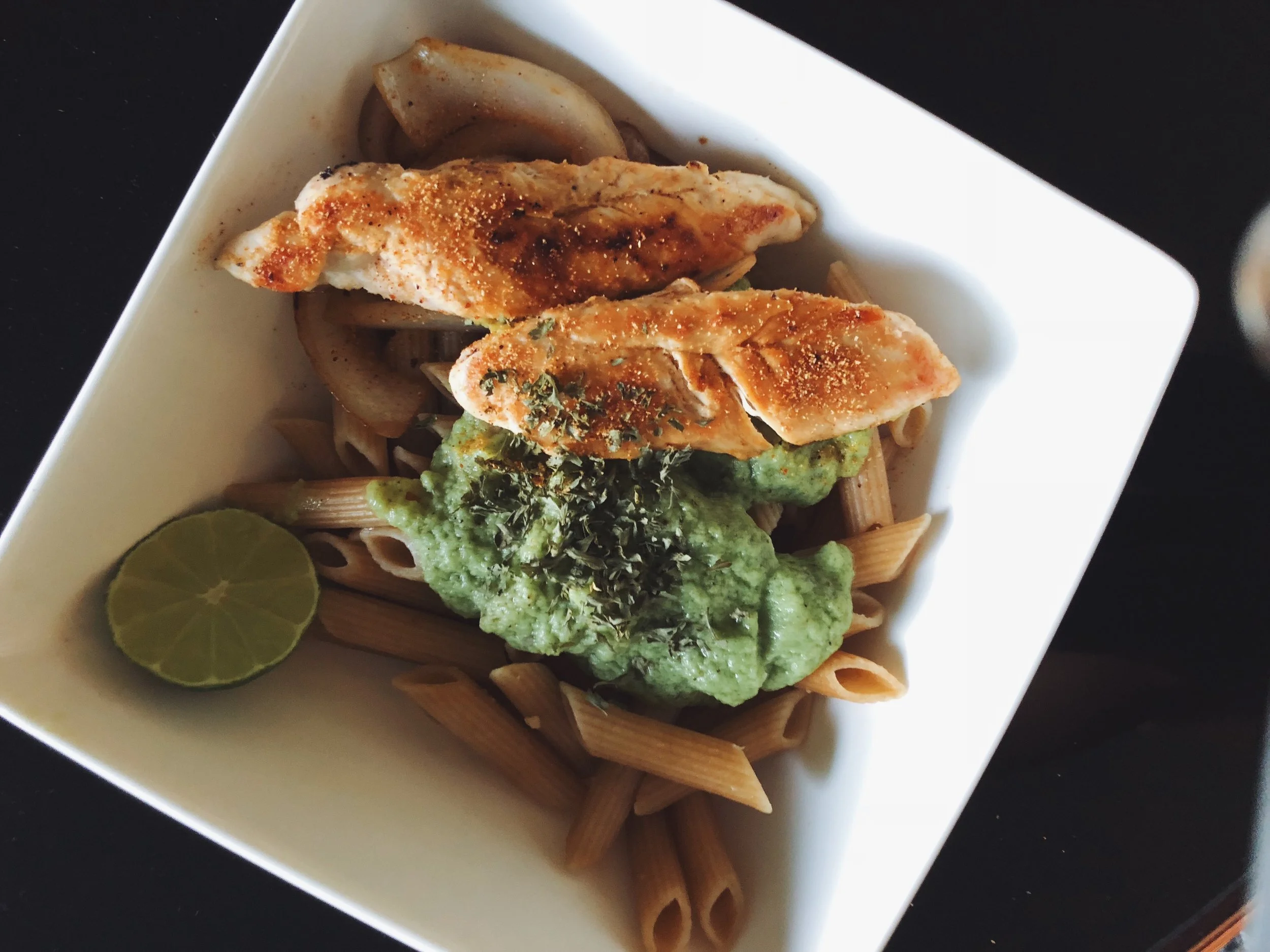 HOMEMADE AVOCADO PASTA SAUCE 