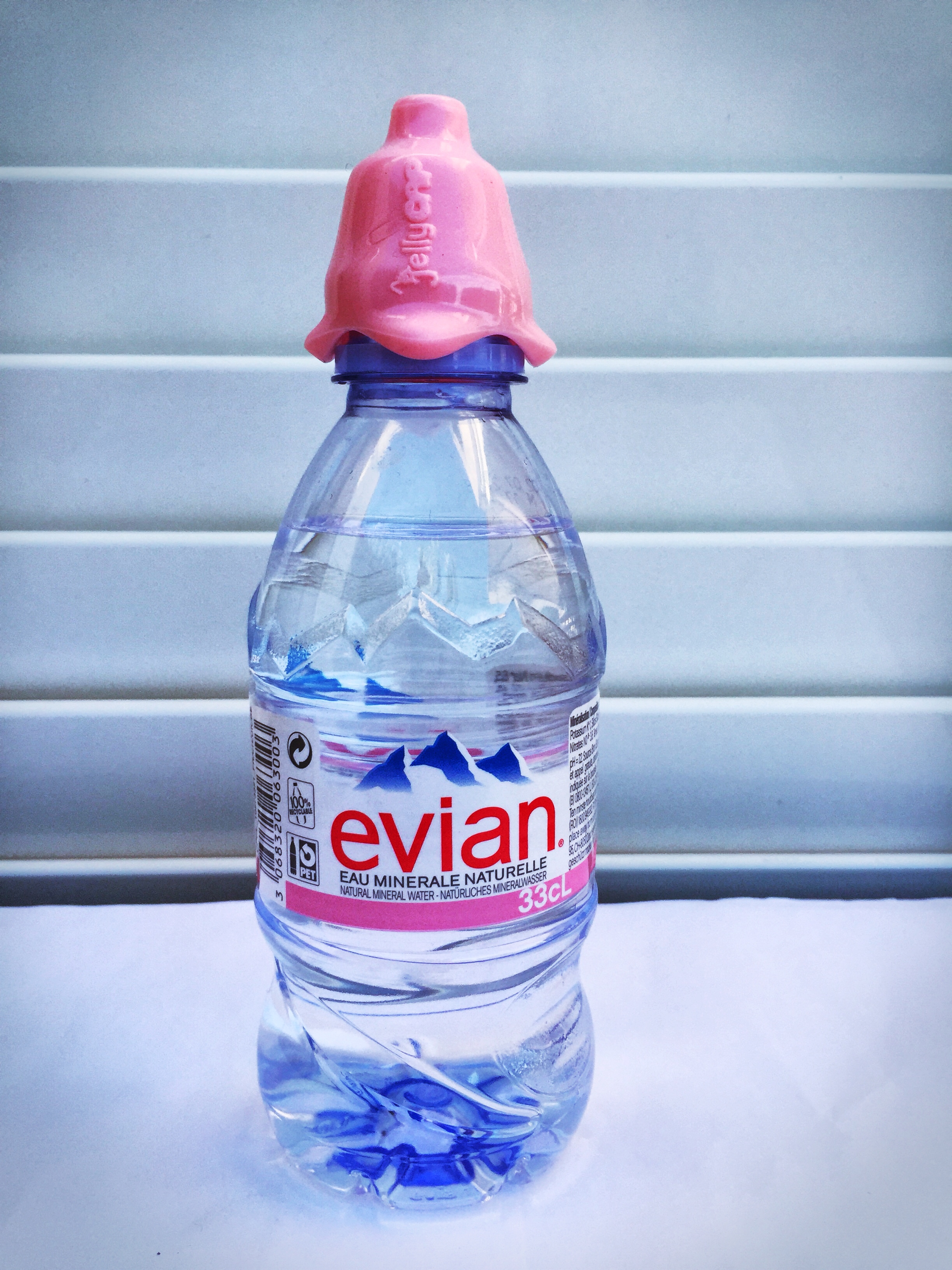 Evian Small Water Bottle