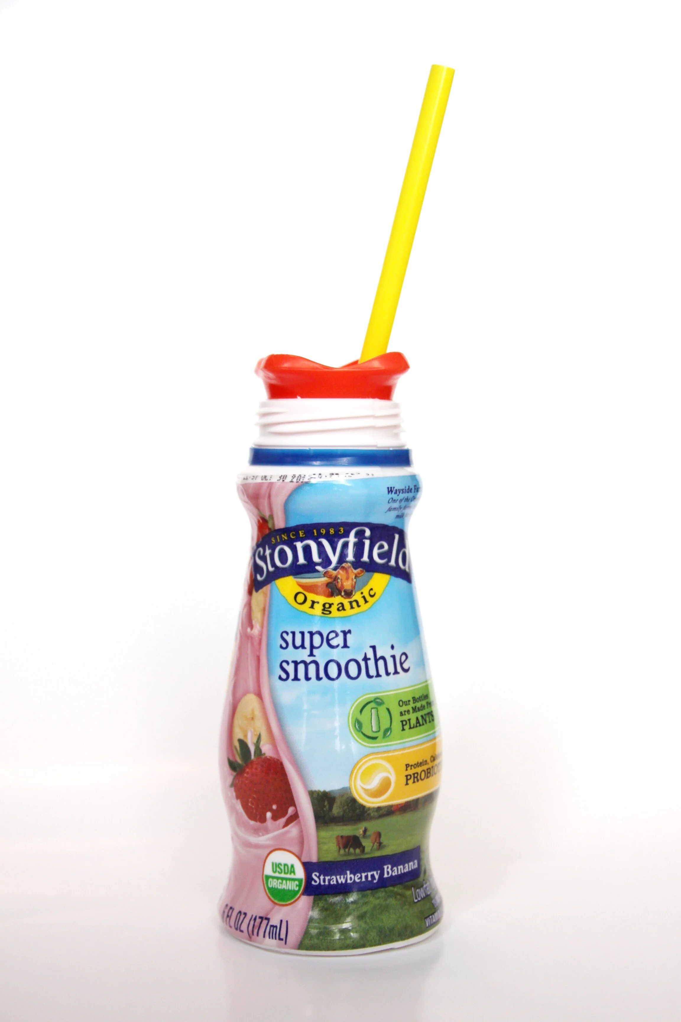 Stonyfield Yogurt Smoothie Bottle