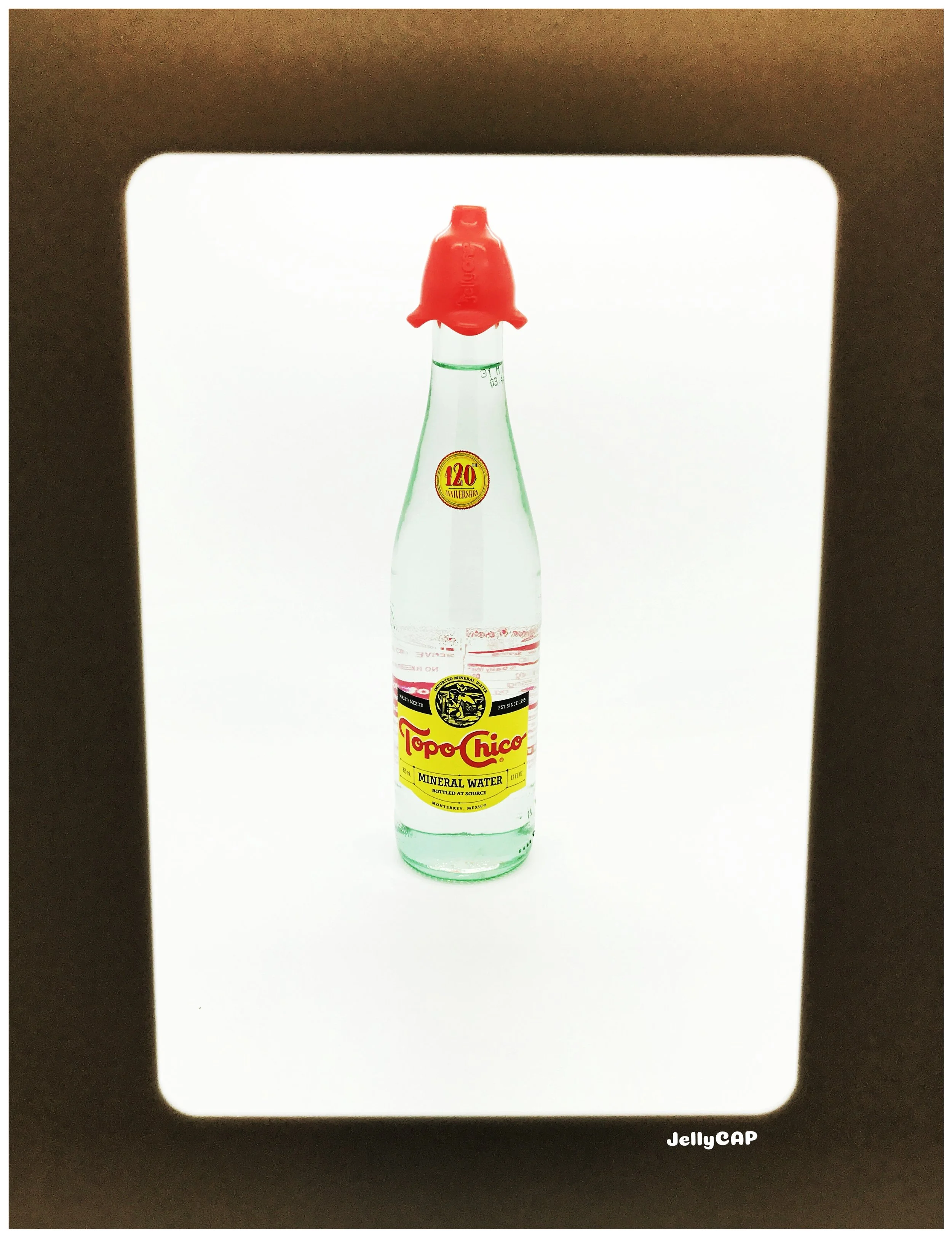  #TopoChico #GlassBottle #beCareful #GentleonTeeth #SparklingWater #JellyCAP 