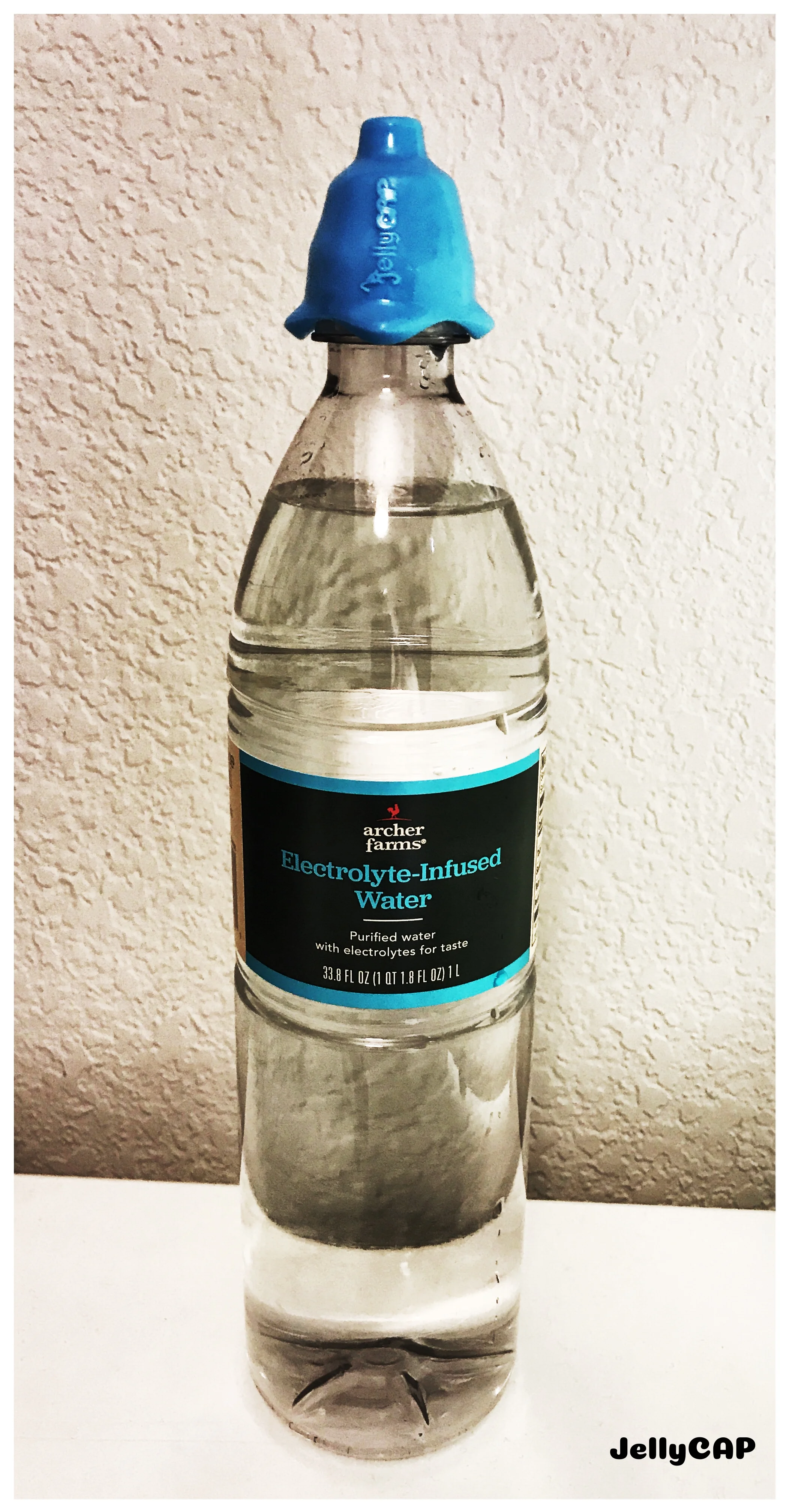  #ArcherFarms #BigWaterBottle #1L #ElectrolyteInfusedWater #JellyCAP 