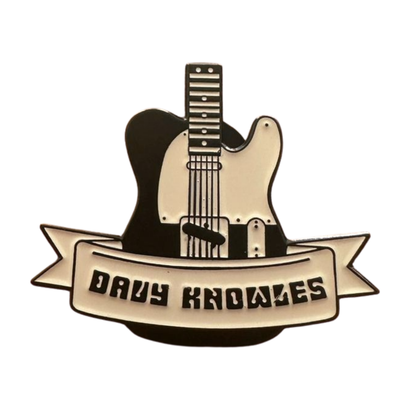 Dk Guitar Enamel Pin