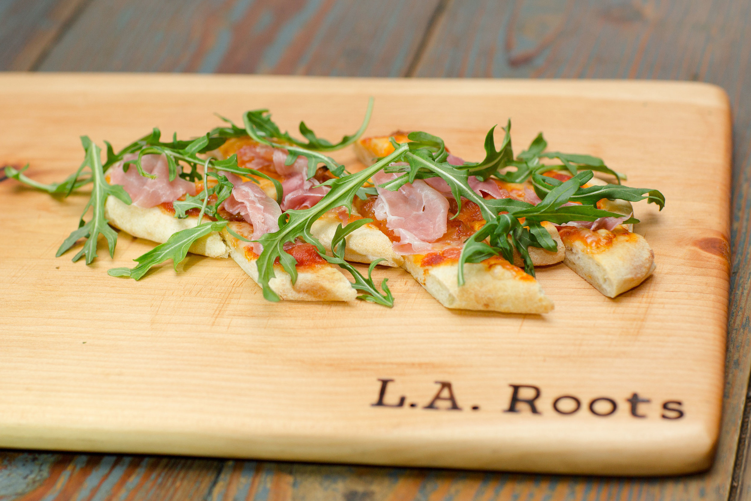 Prosciutto & Arrabiata Flatbread - Hors d’ Oeuvres