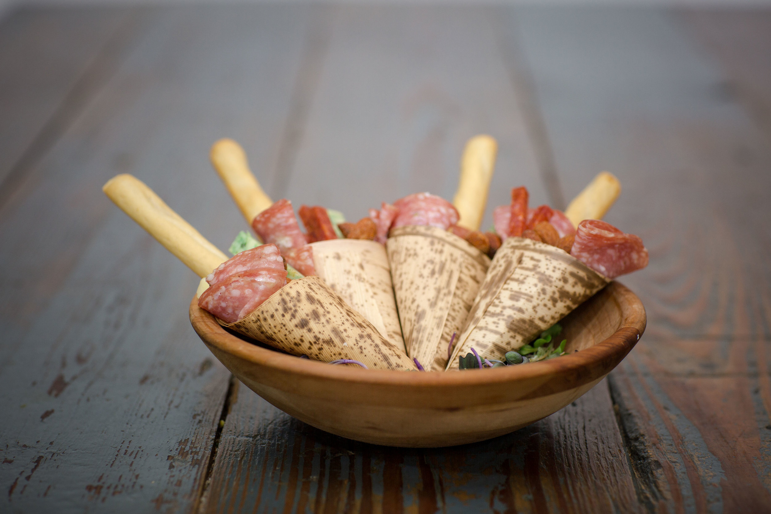 Charcuterie Cones - Hors d’ Oeuvres