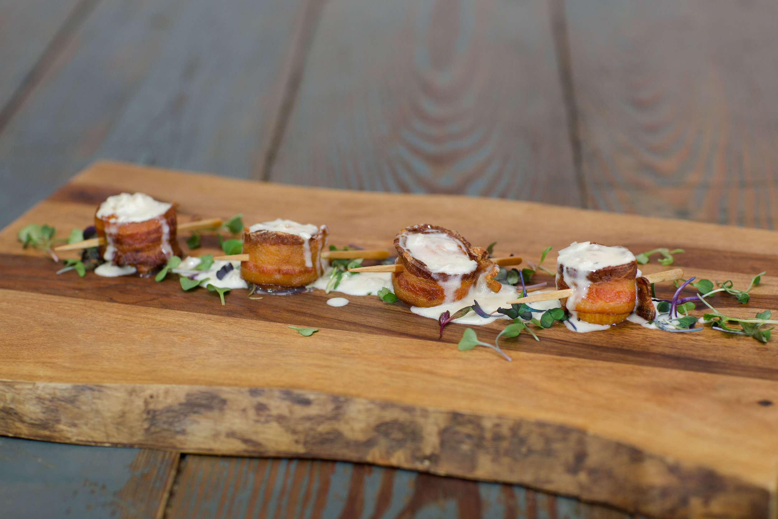 Smoked Bacon Wrapped Scallops - Hors d’ Oeuvres