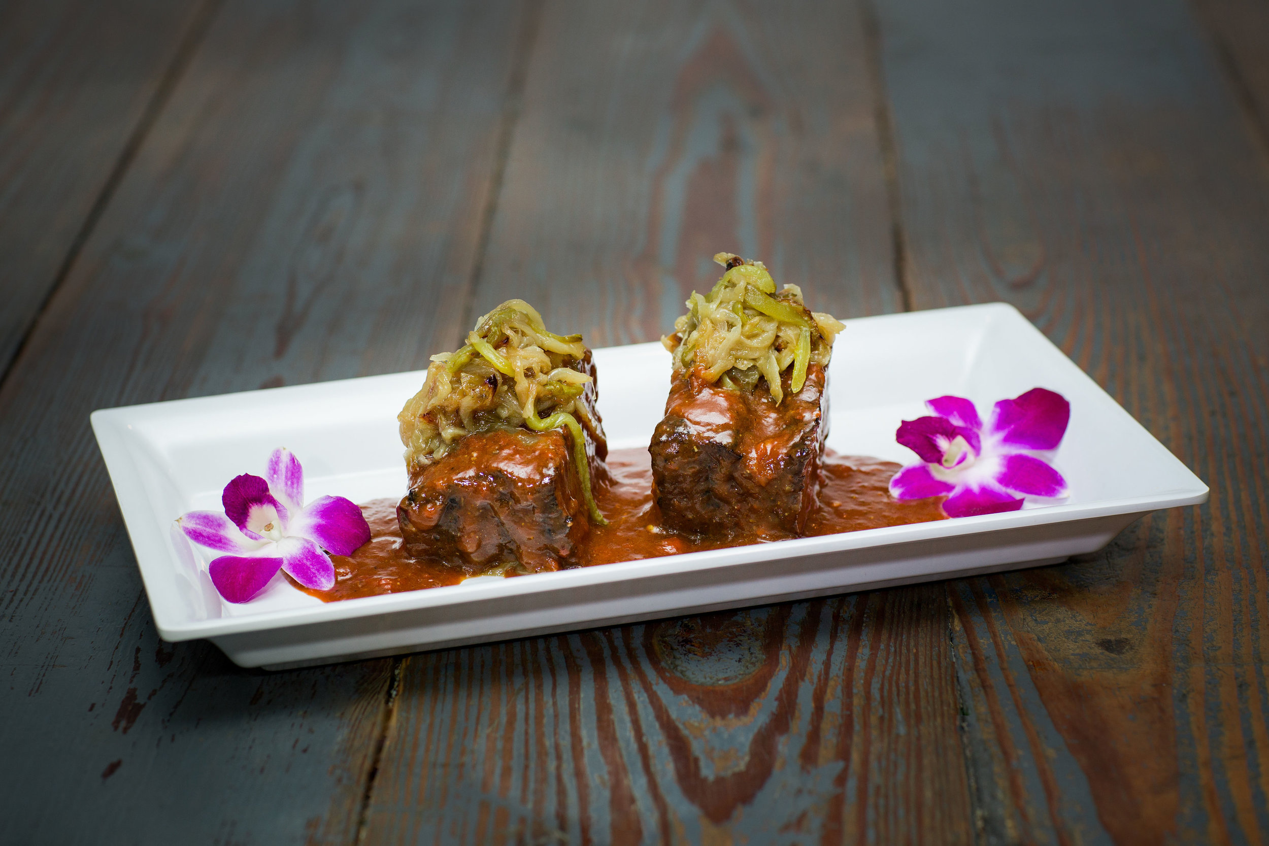 Adobo Braised Beef Short Rib - Mains