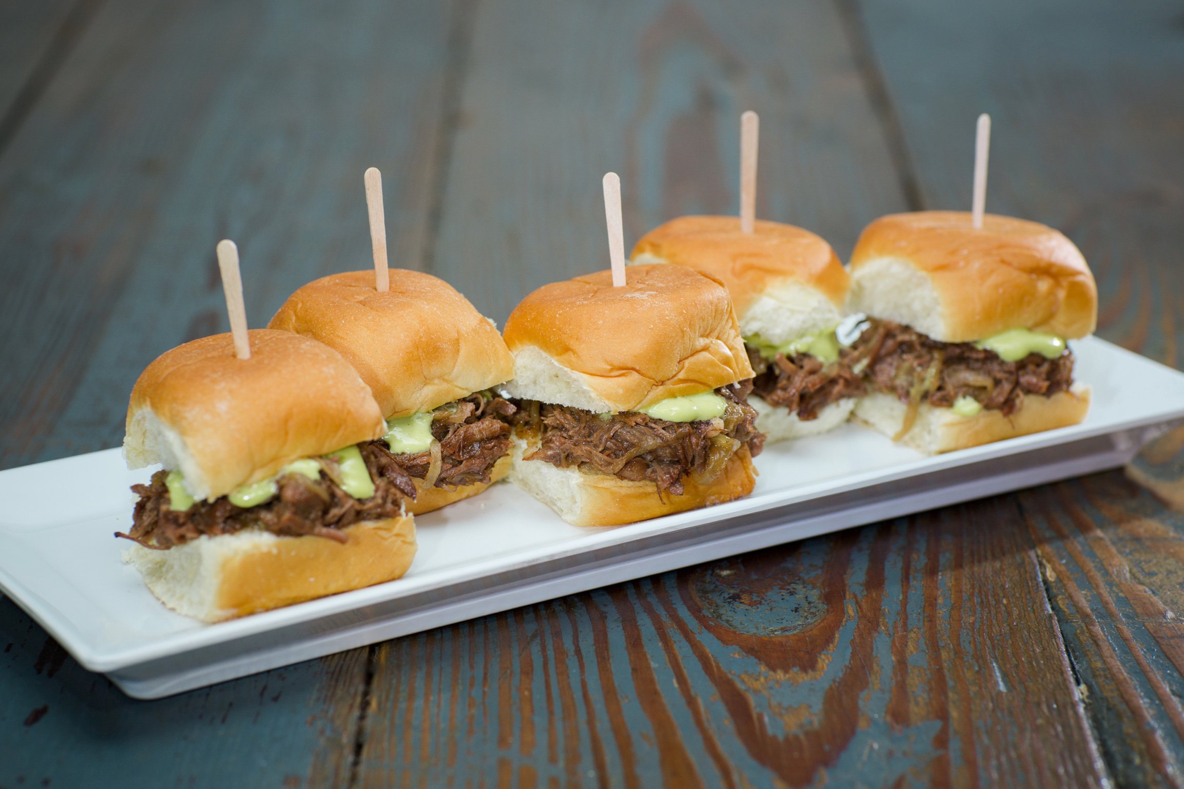 Braised Short Rib Sliders - Hors d’ Oeuvres