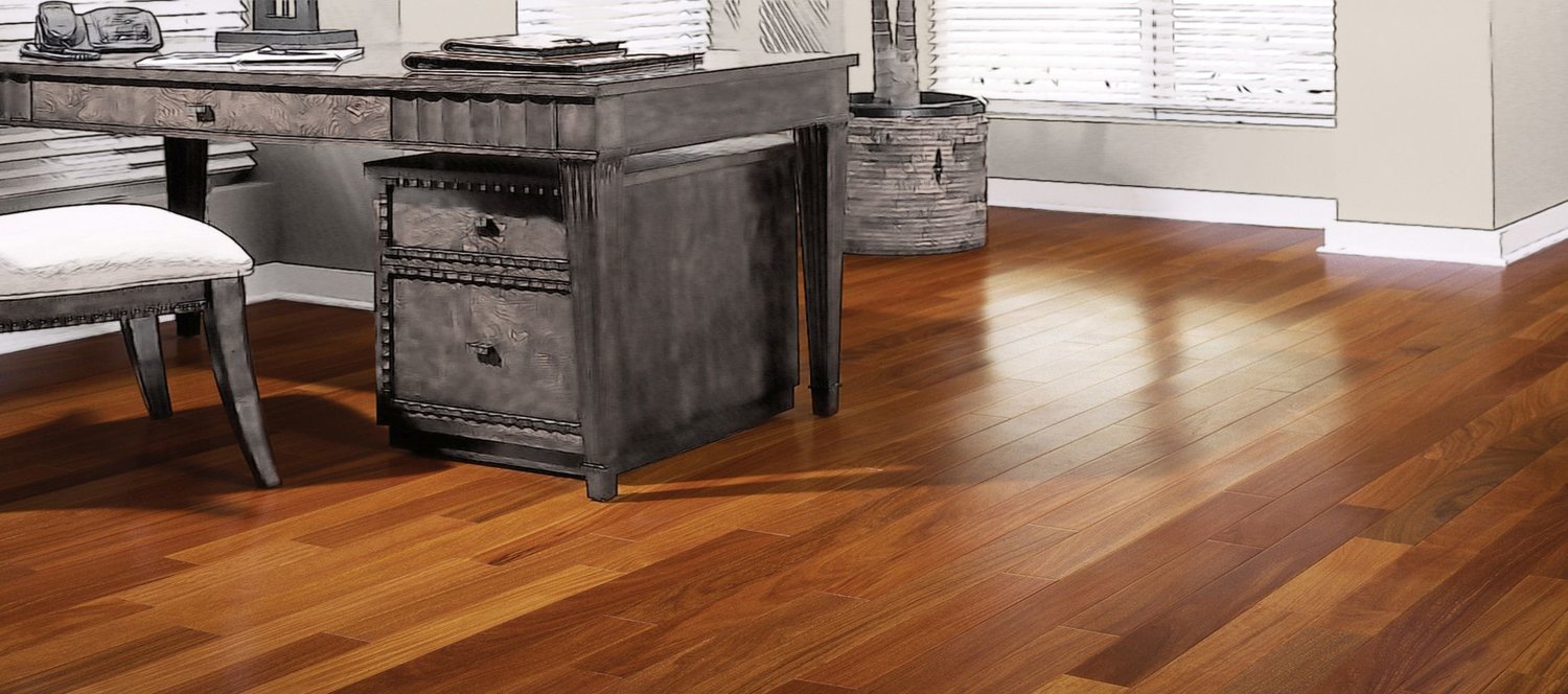 Brazilian Teak Natural Boardwalk Hardwood Floors