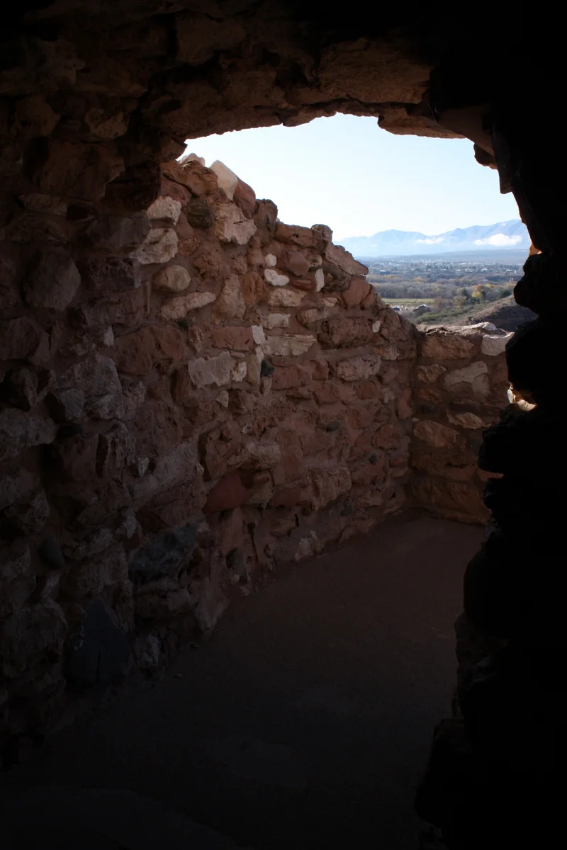   View from inside Tuzigoot  