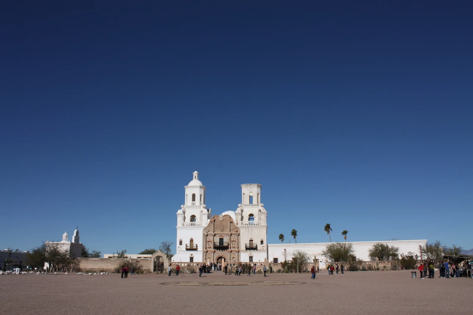  On to San Xavier Mission. 