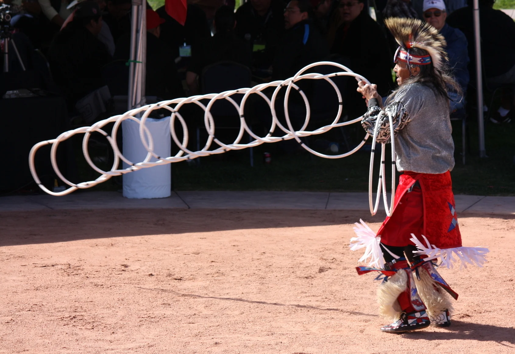  The first dancer in the Senior division was no joke. 