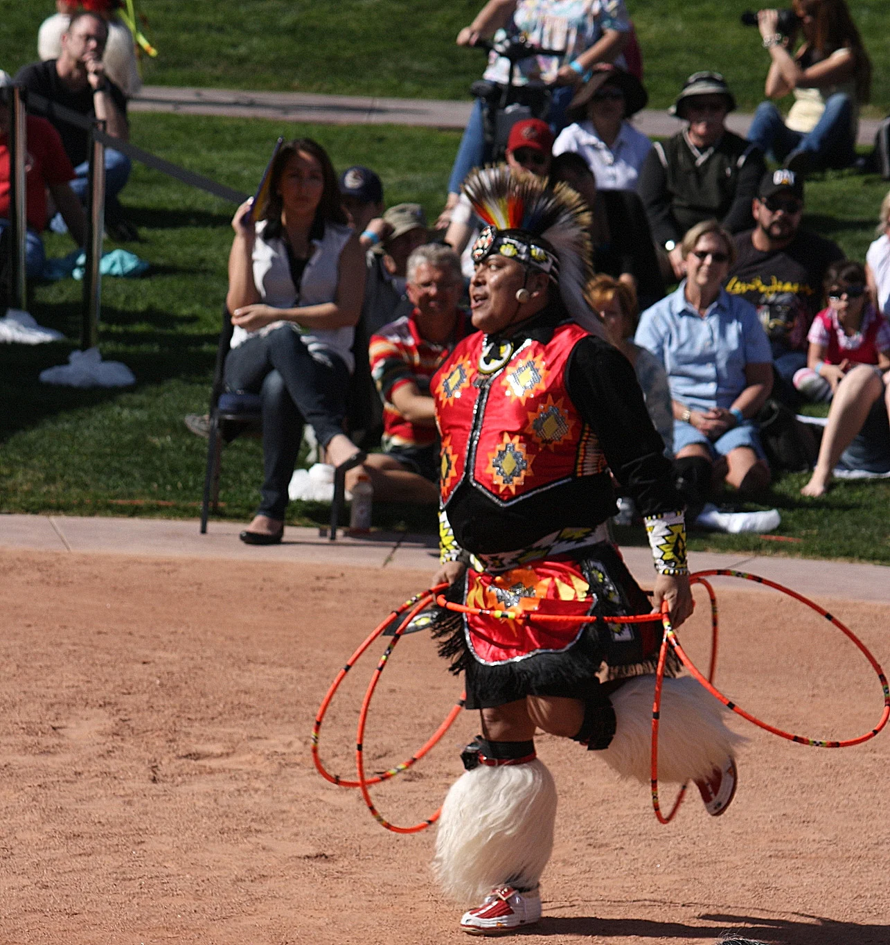  This guy was a great showman. 