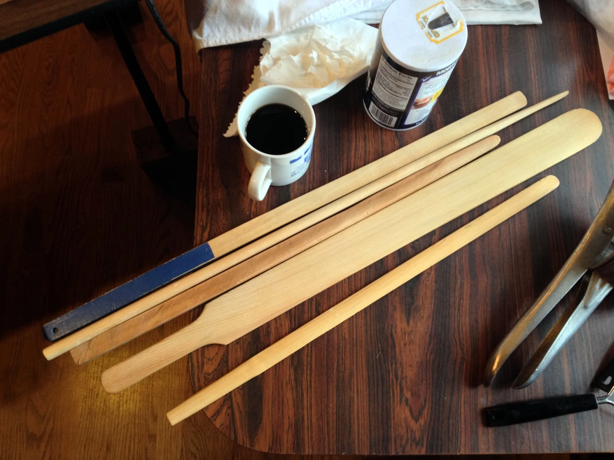  You'll also need a stick for turning the lefse... 