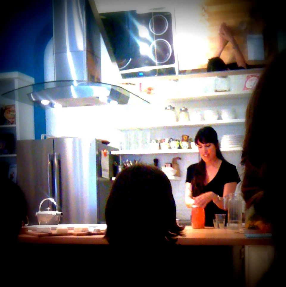   I learned the recipe at a springtime 2012 demo class at Book Larder with Maggie Savarino, author of     The Seasonal Cocktail Companion    &nbsp;     