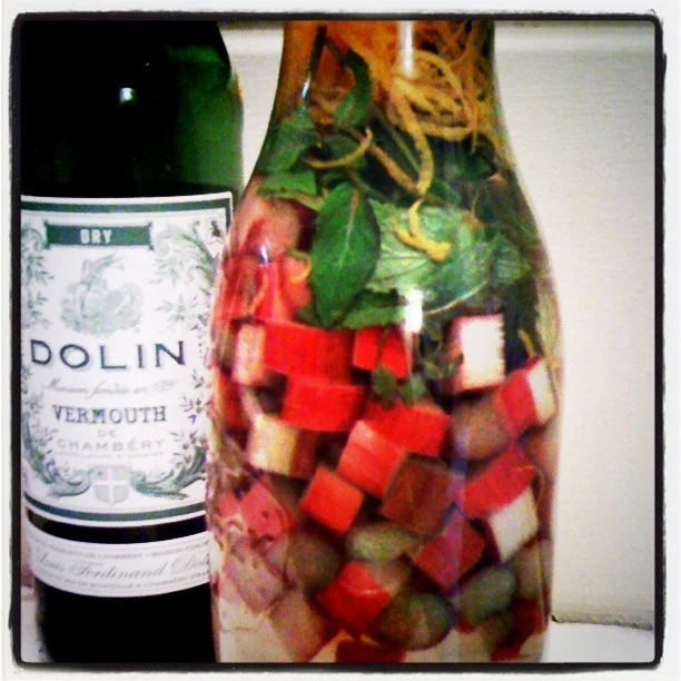 Rhubarb Vermouth