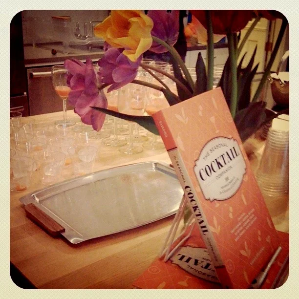   While this particular recipe isn't in     The Seasonal Cocktail Companion    , the book is a great guide to learning more about infusions and cocktails.&nbsp;     