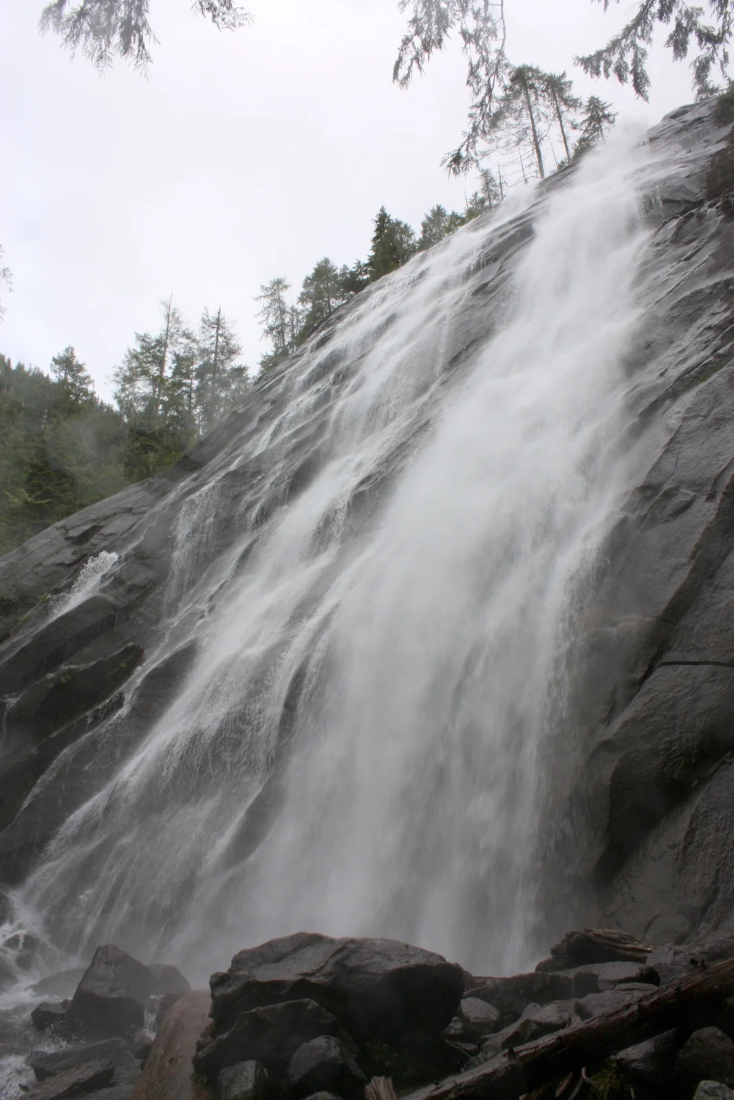  All worth it to get to the falls. 