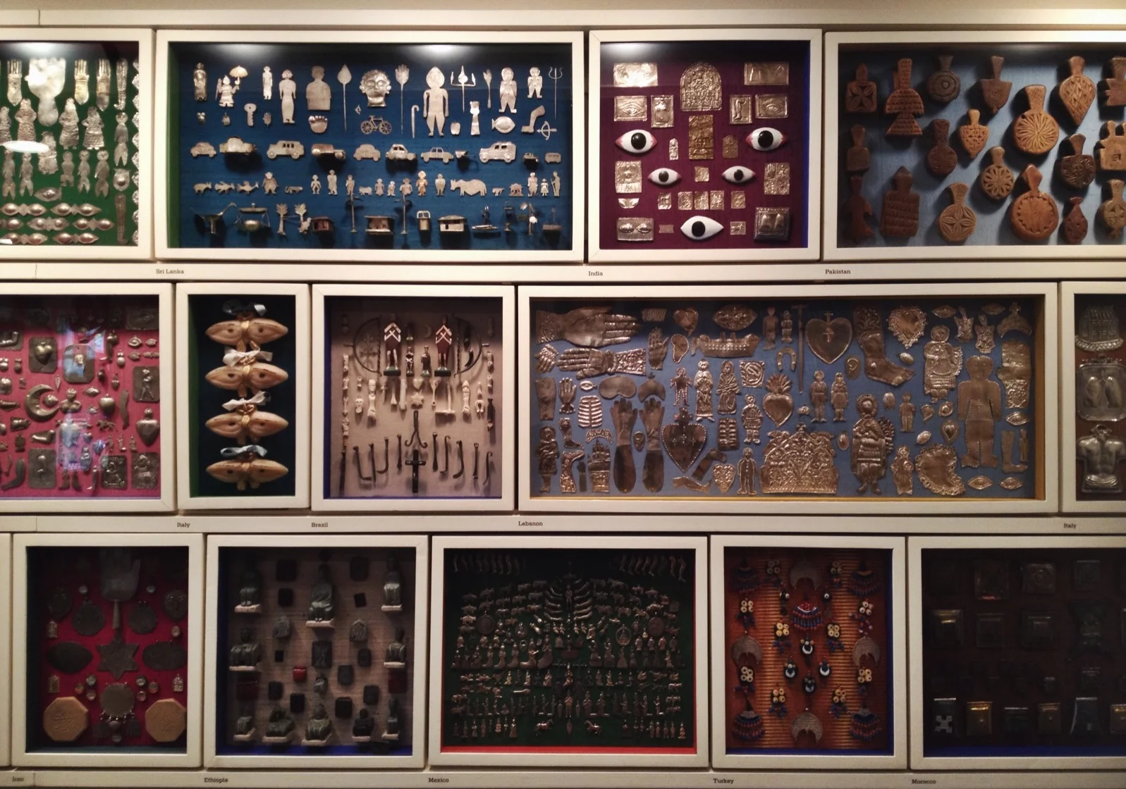  Then onto one of my favorite places in the world that also makes me worry I might hyperventilate and pass out, the Museum of International Folk Art. A giant building of tiny things. 