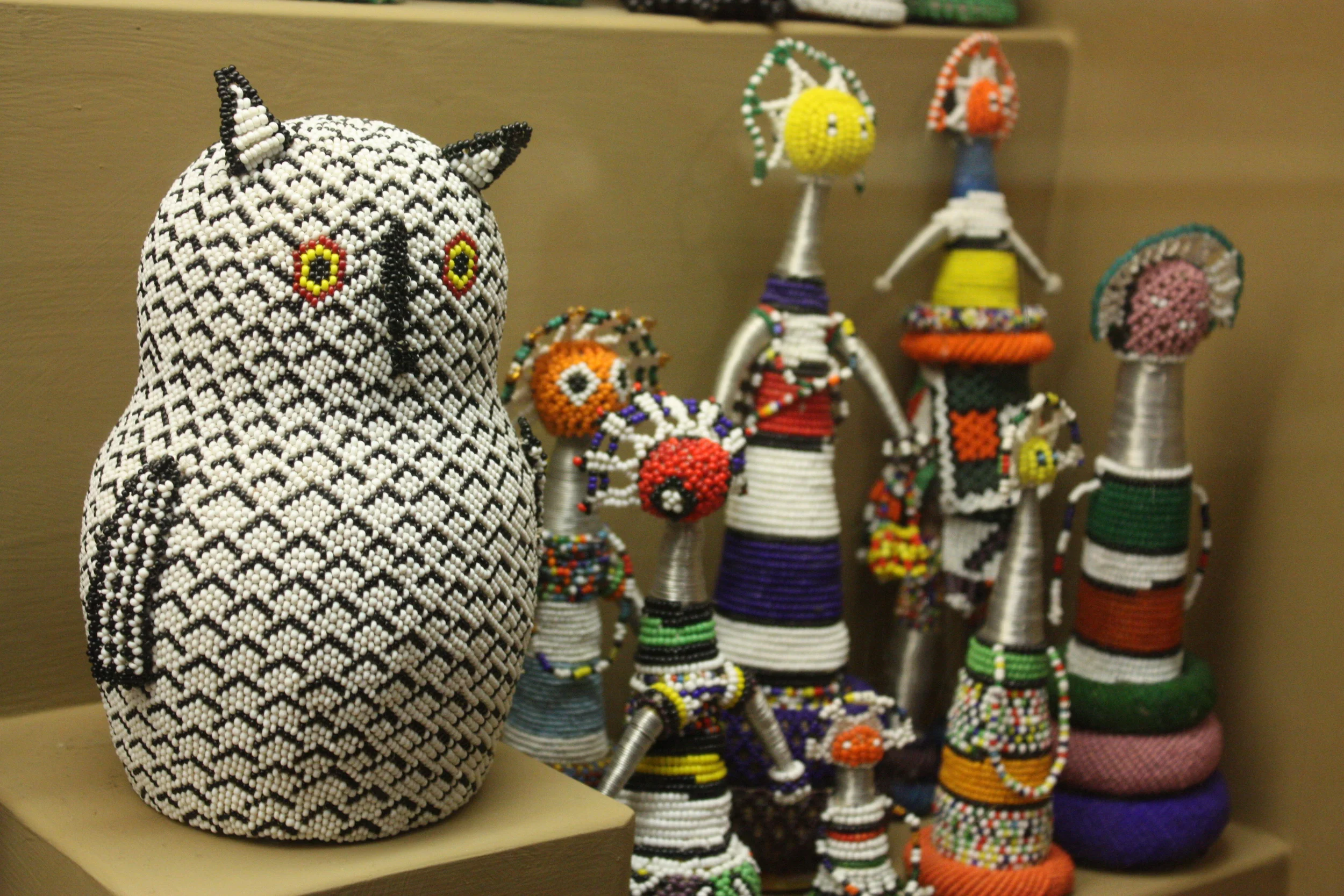  Beadwork from around the world. 