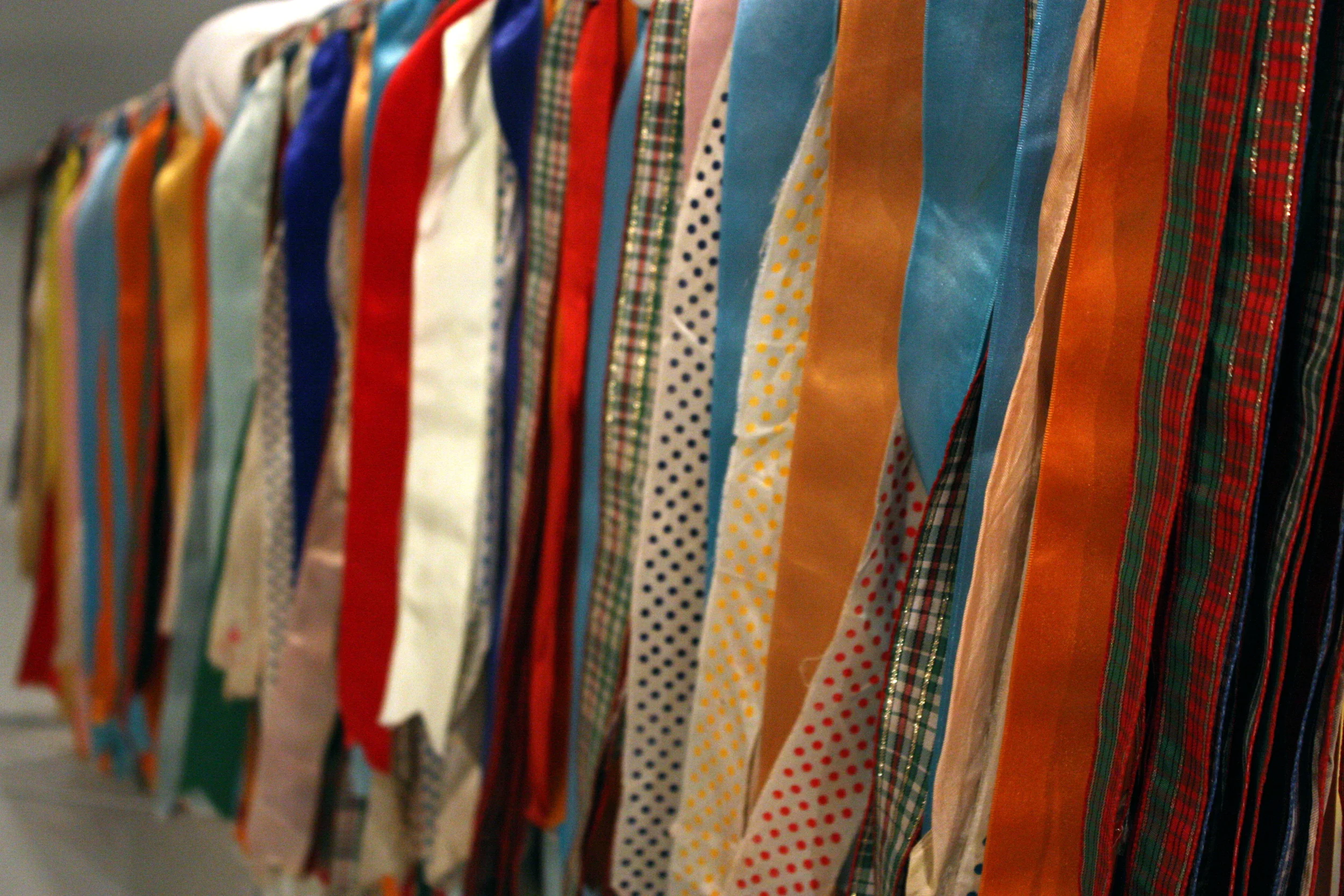  The ribbon-covered spear.  Here's a video of these dudes in action .&nbsp; 