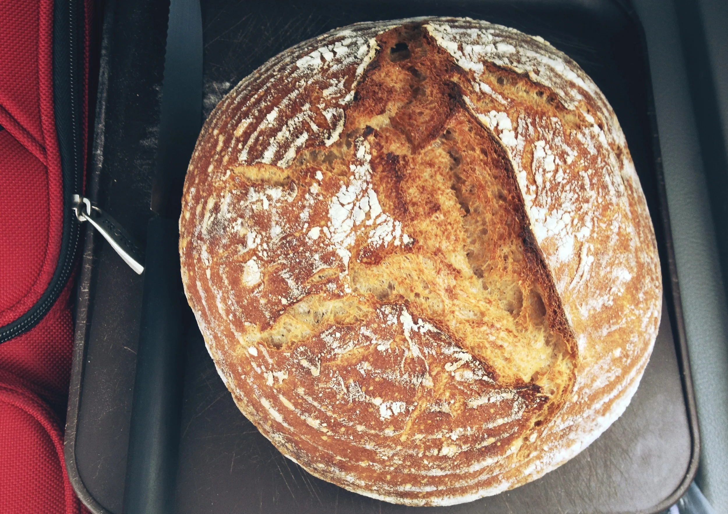  Felt relaxed when stopping for a ploughman's lunch featuring some road bread made for me by baking friend. 