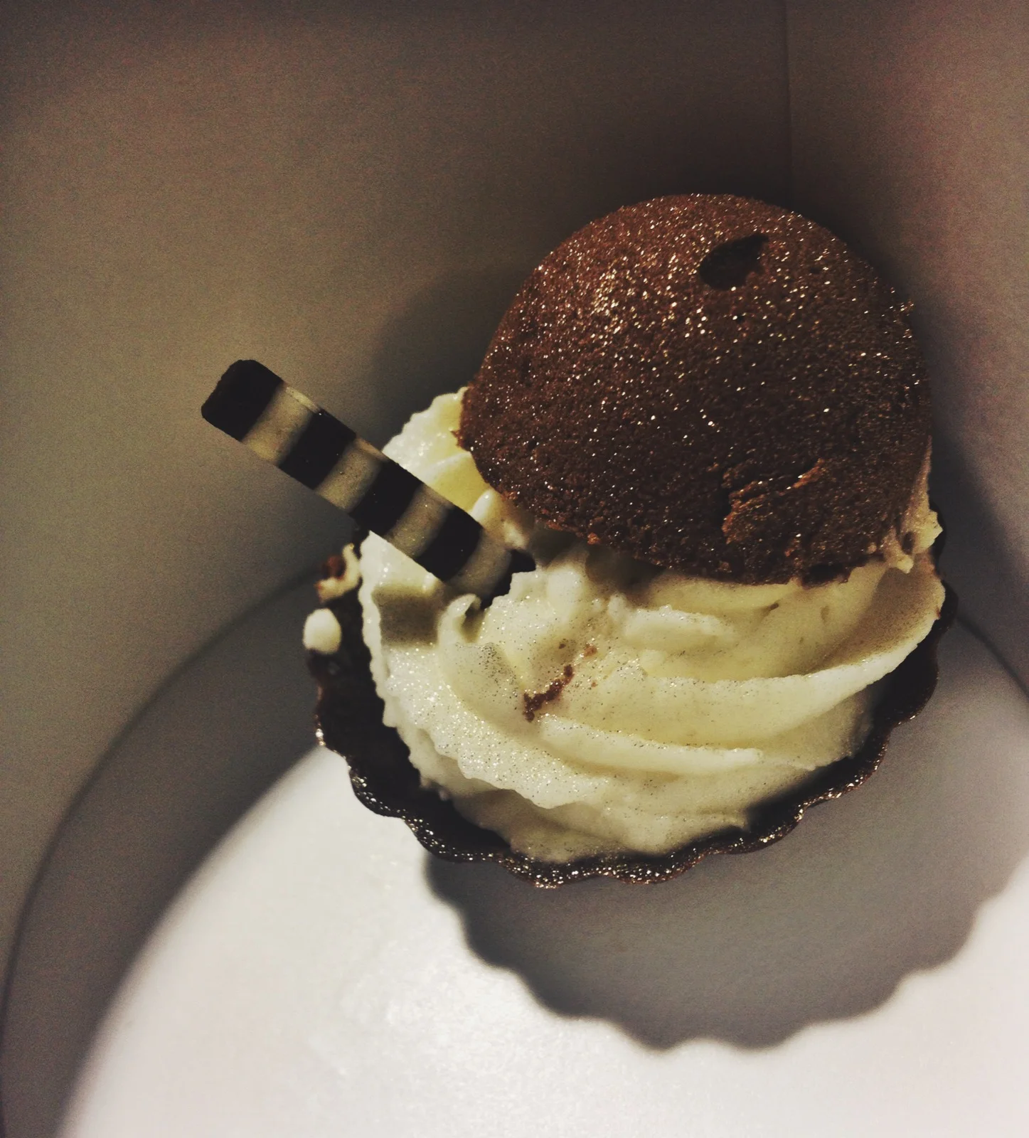  There are also desserts, like this like Bob Fosse of a treat. 