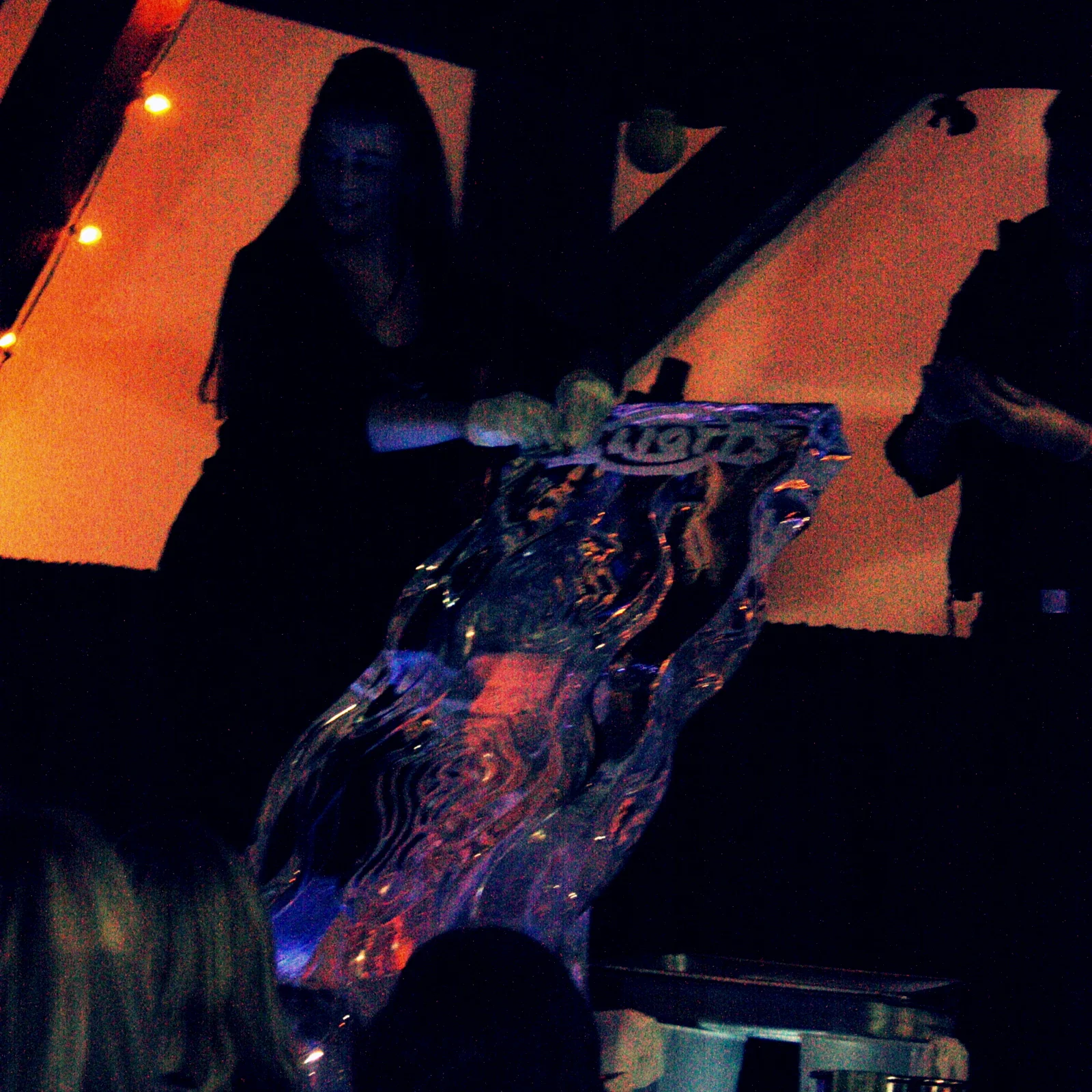  There's an oyster luge.... 