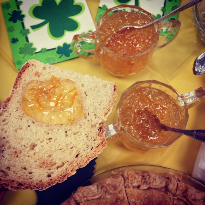 We got to take our soda bread home, and I enjoyed it all week toasted and topped with butter and my own marmalade. Check out recipes for both colcannon and soda bread from a local chef here: http://www.freshpickedseattle.com/home/2013/3/12/an-uncommon-colcannon-irish-soda-bread-recipes-from-chef-les.html