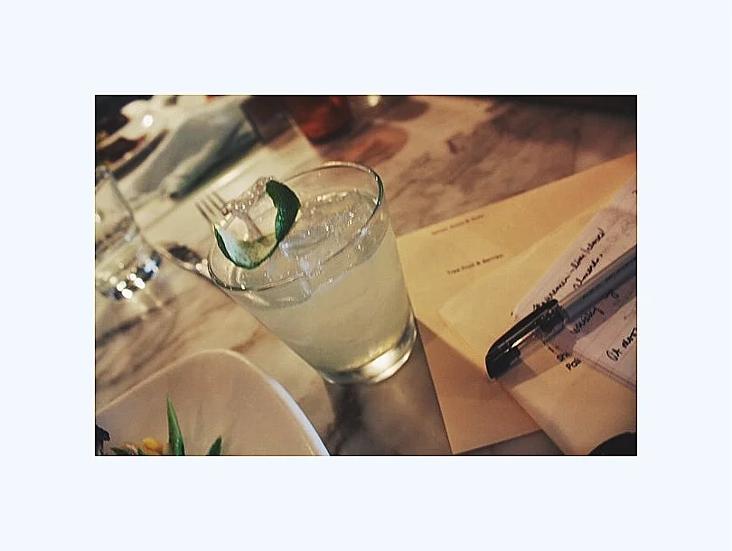 The "Onycha" (the rum, lime juice, clove tincture and simple syrup) It was my favorite. It was so bright and light, and yet had the depth of the clove and the slight twist of the cardamom. 