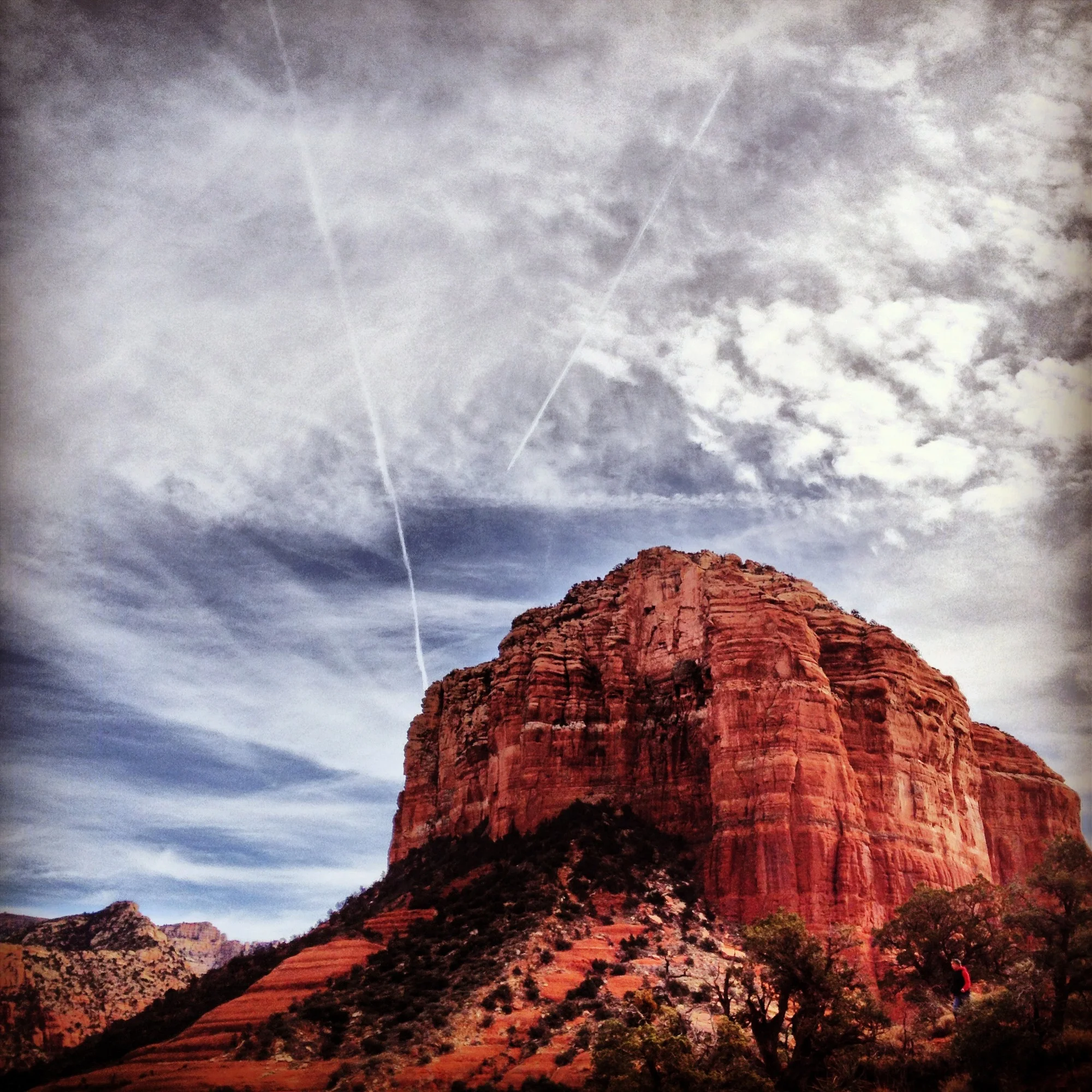  Courthouse Butte from the west 