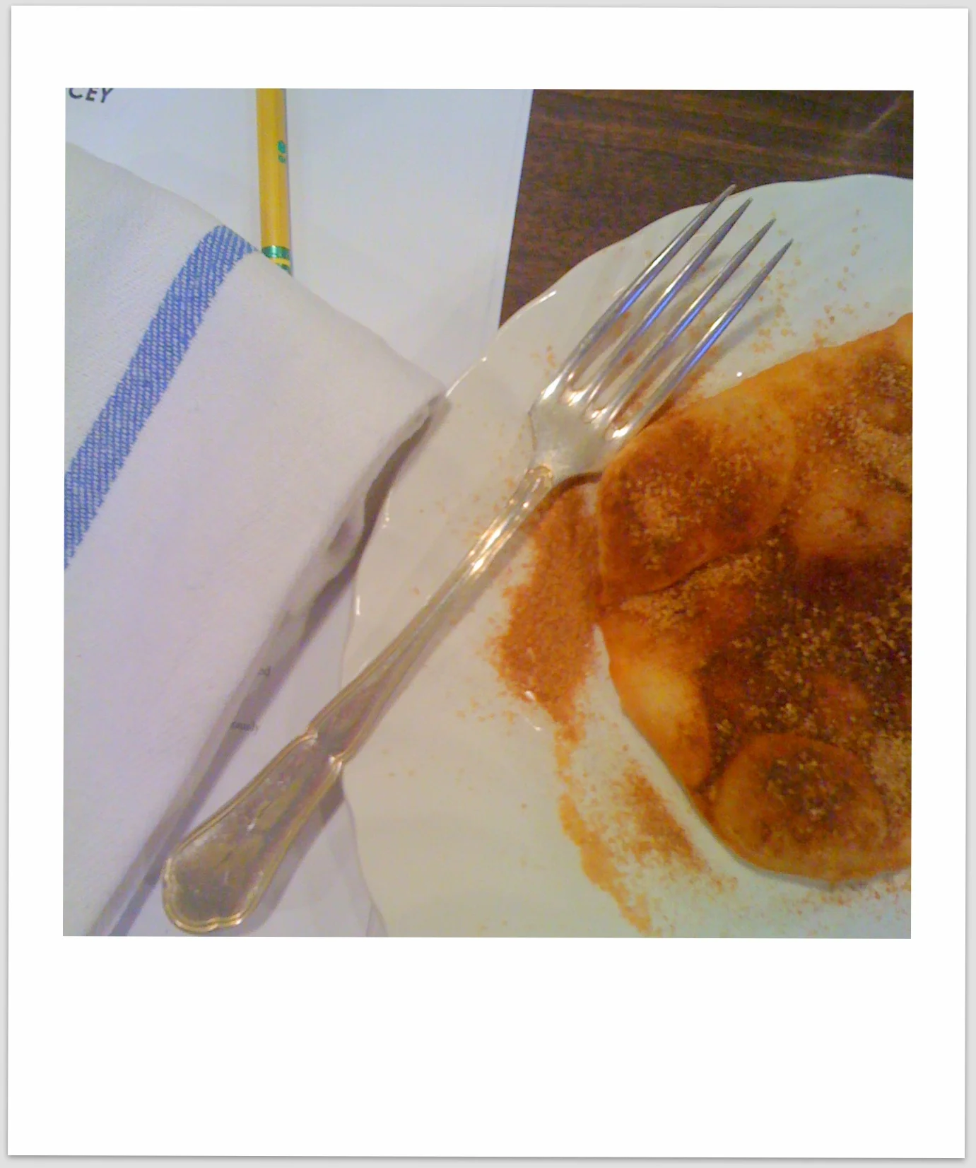  And the cinnamon-sugary finished product. This was my first class at the Pantry and I really loved the space and Brandi as a teacher. Their classes almost always fill very fast, so be sure to sign up for their newsletter for first word when new clas