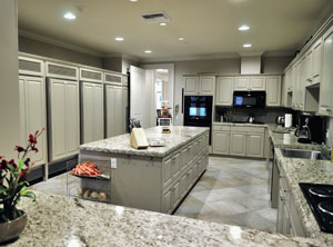 Fisher House kitchen, via FH website