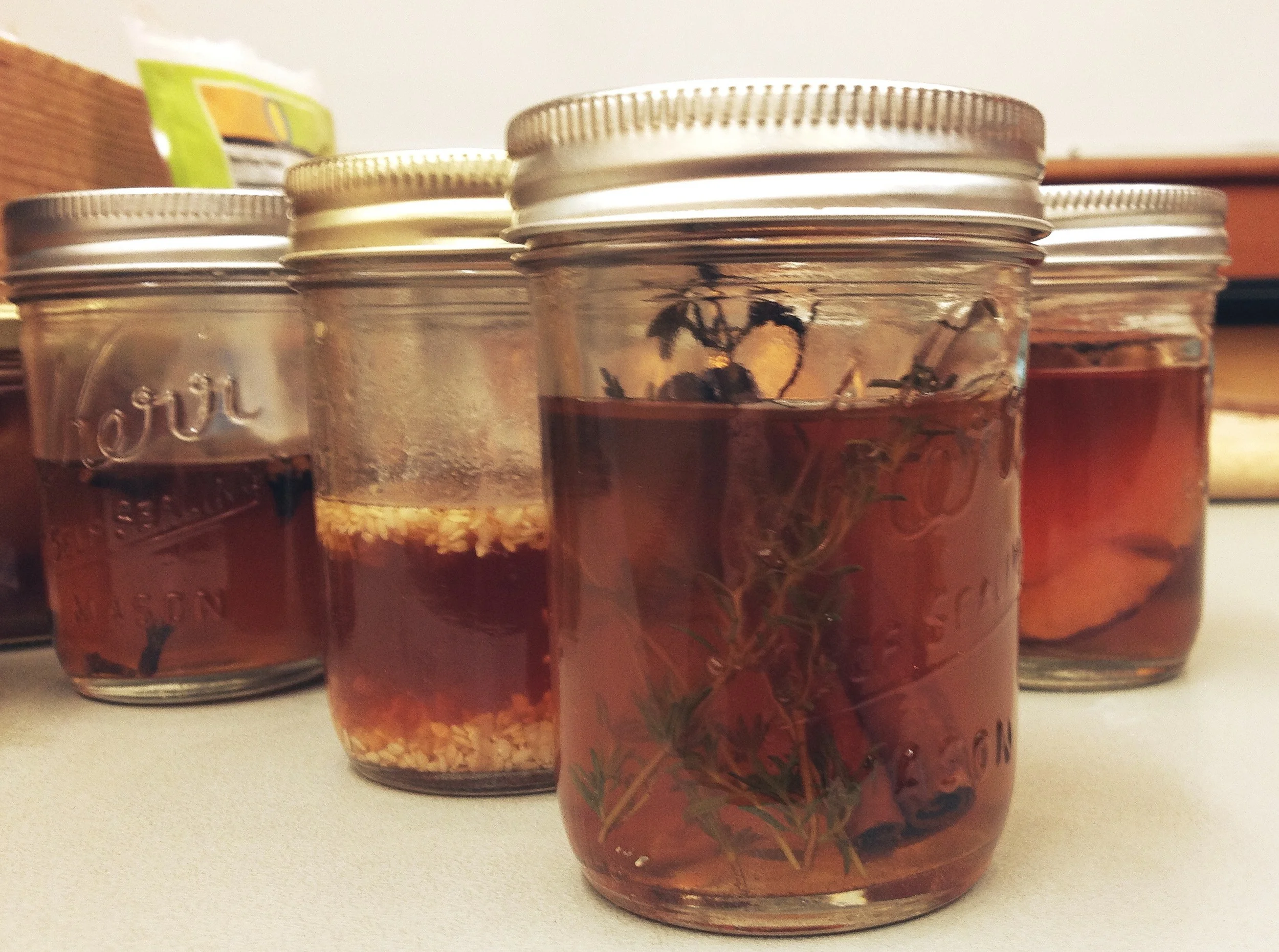  After a quick review of basic canning techniques, we moved into next steps with canning. Like: modifying flavors. It's important to be familiar and aware of the limitations of modifications. Trusted recipes have been tested to ensure they have prope