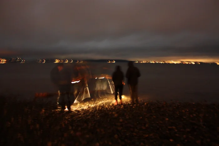 Low Tide Walk - Nighttime