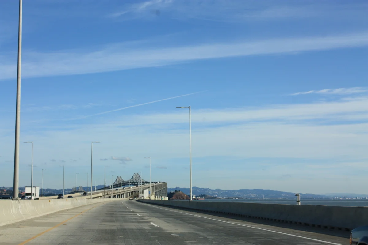  Now through San Fran, no time for stopping... 