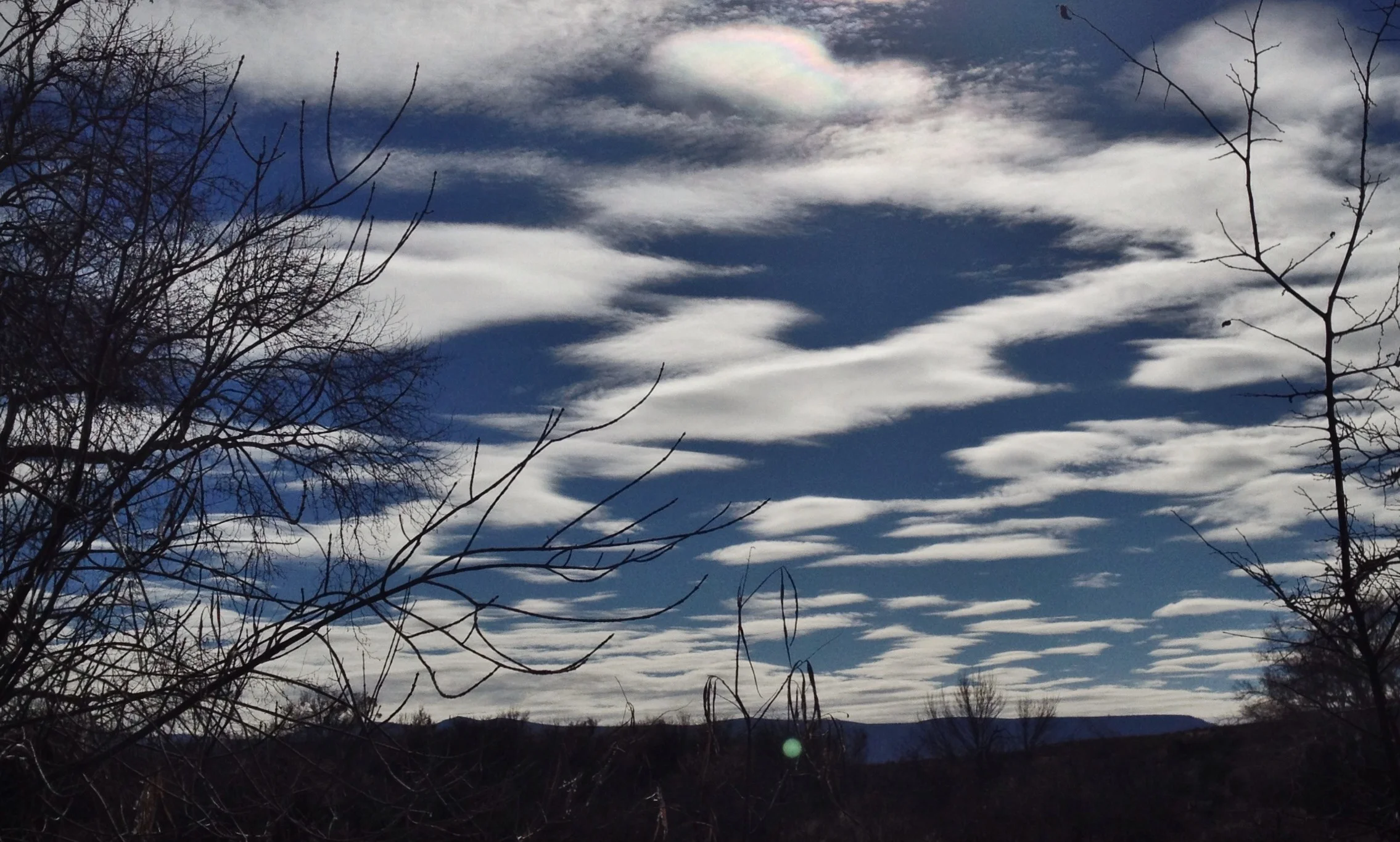  Georgia O'Keeffe clouds at the castle 