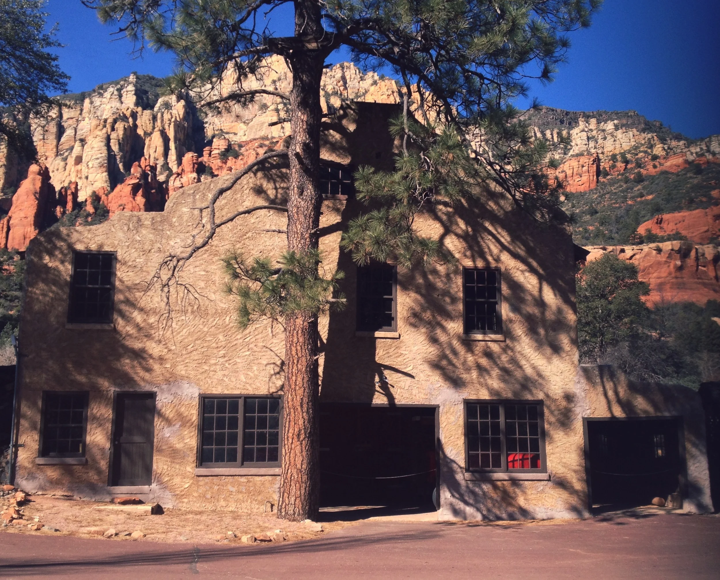  Slide Rock apple packing shed. Built in 1932, still in use today. 