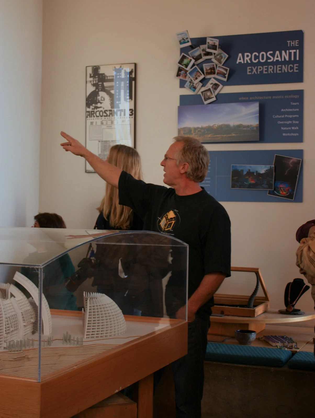  For now, though, Arcosanti is, as our tour guide repeated, more of an education space, since only a small portion of the ultimate design has been completed. 