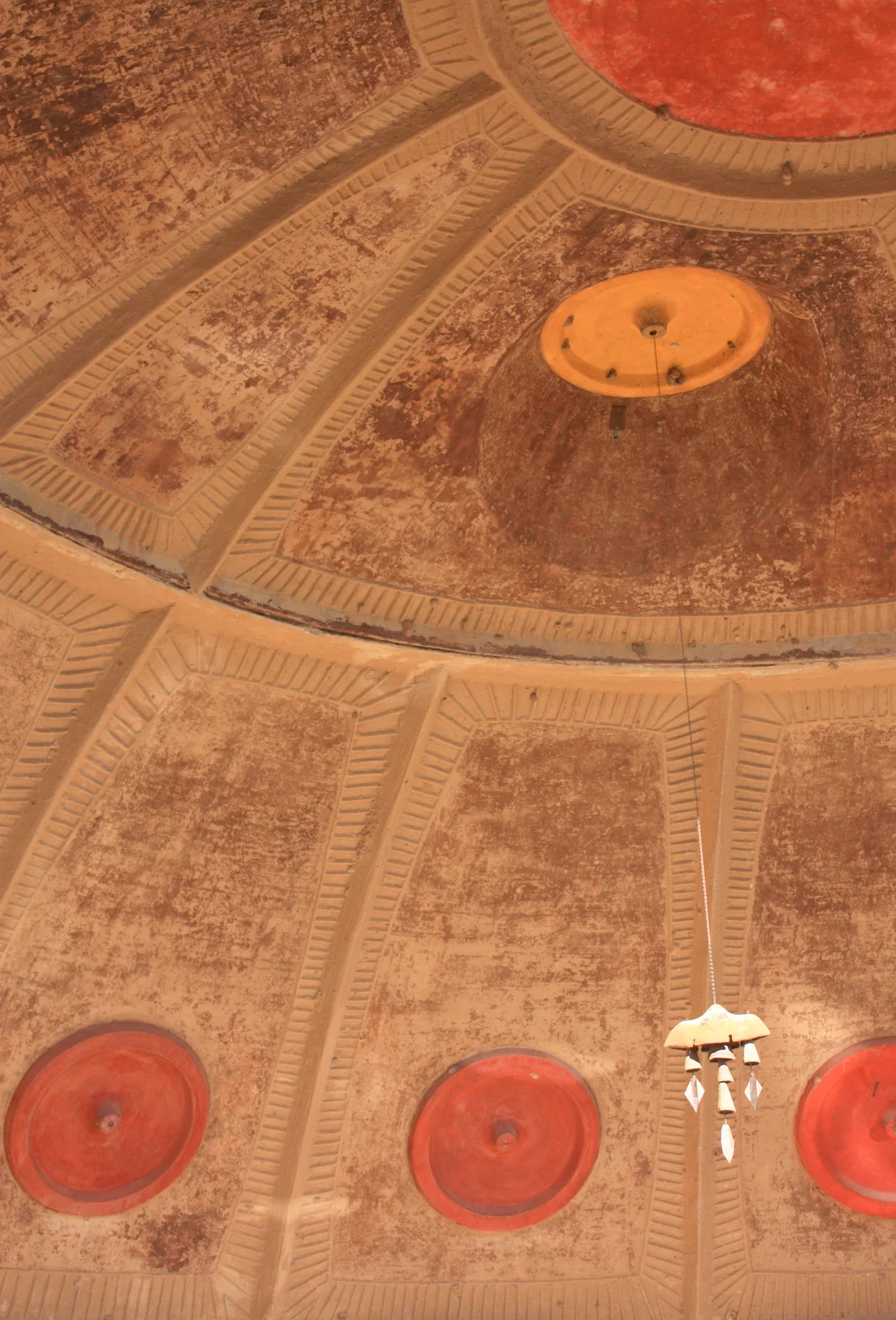  The structures all had such beautiful details, like the painting and textures on the interior of the dome. 