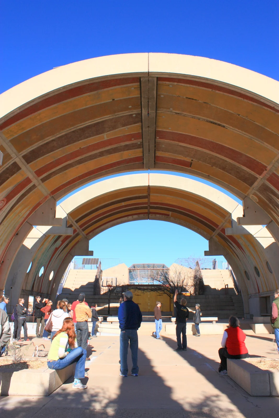  This area is used as a gathering place for folks onsite. 