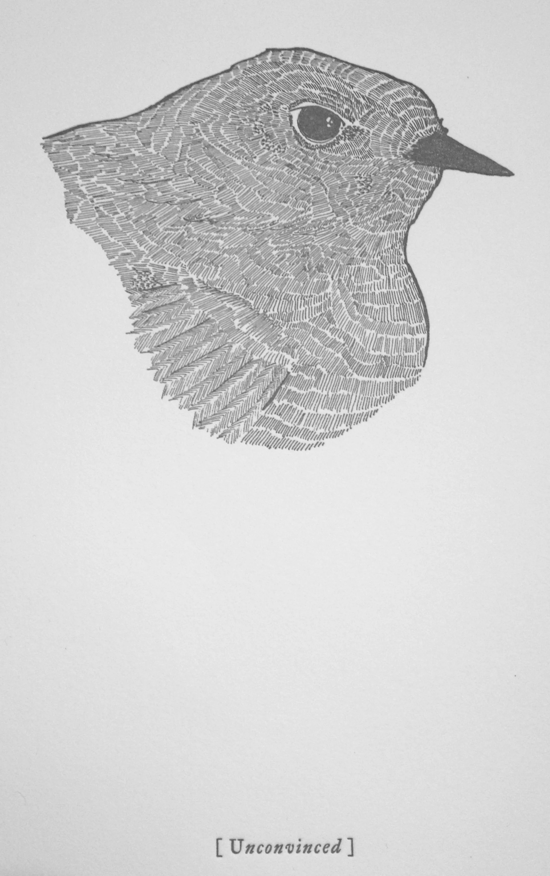  Small letterpress picture by Karie Jane Von Allmen (Bellingham) purchased at Lucky Dumpster (Edison). Note: many cash-only places in Edison. 