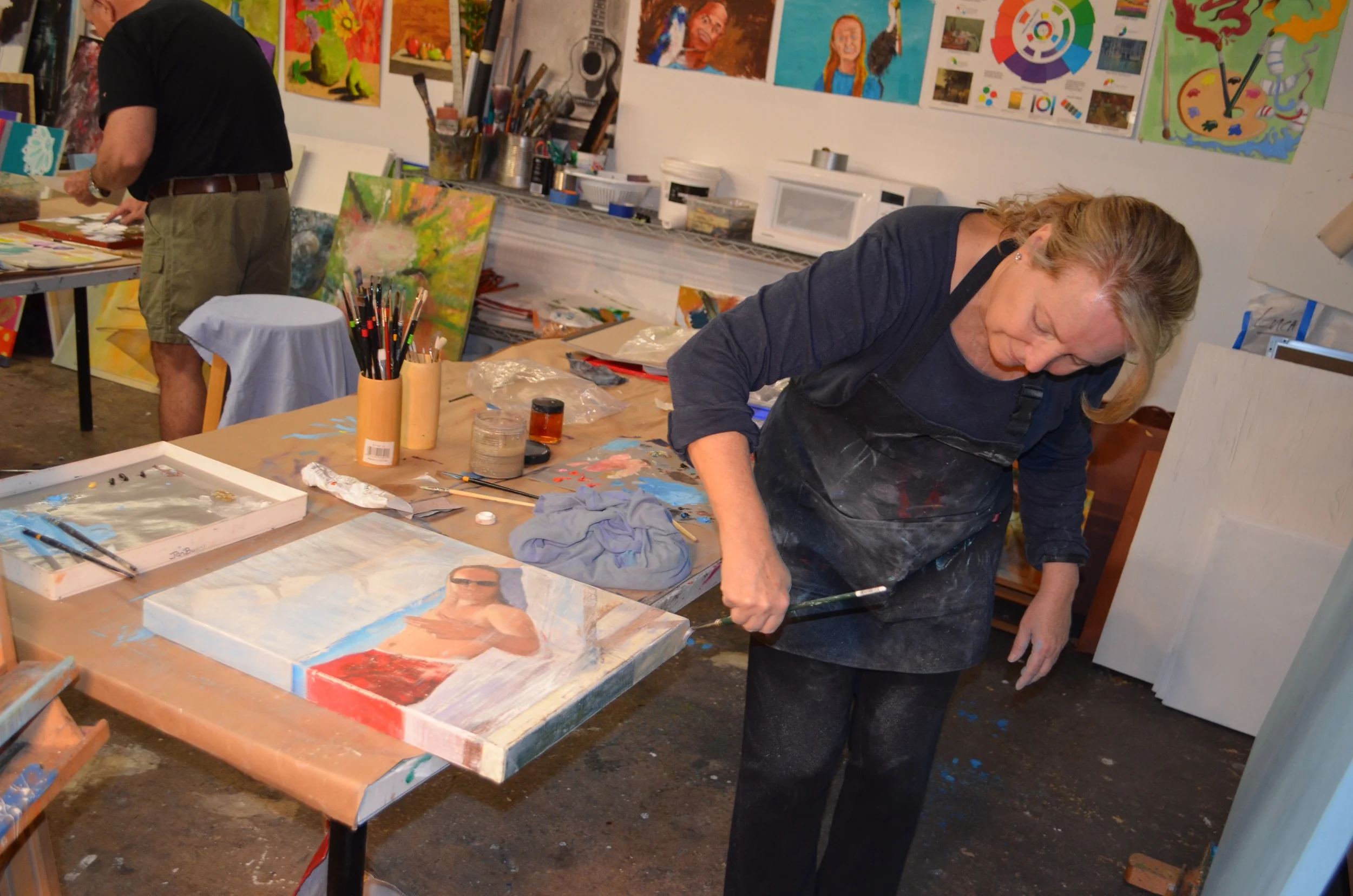 Adult Students at Work