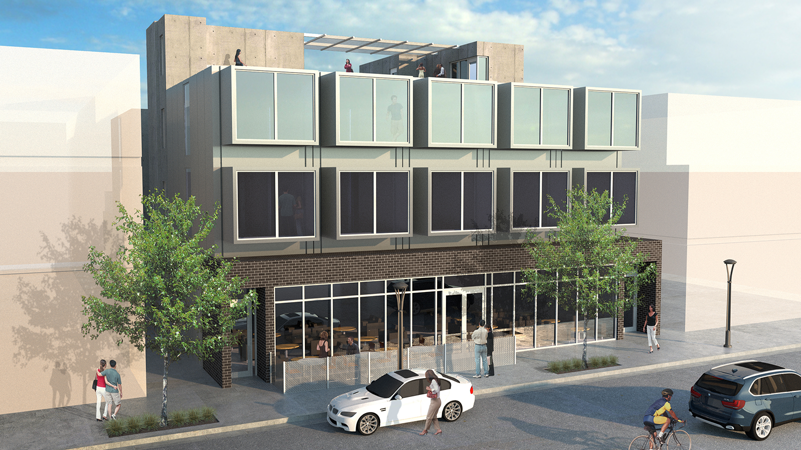 rendering of MAISON on TENNYSON, courtesy of three sixty design (www.sitedrivendesign.com)