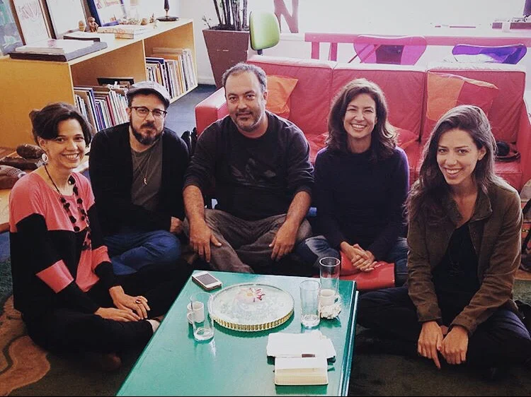 Coletivo Rádio Radical: Bianca Binazzi, Julio de Paula, Amadeu Zoe, Débora Pill e Roberta Martinelli