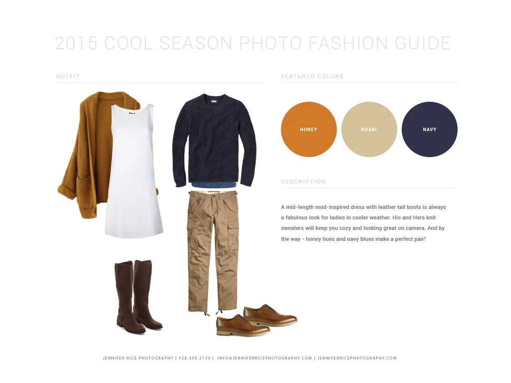 2015 Cool Season Photo Fashion Guide