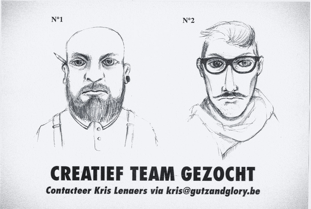 Creatief team gezocht