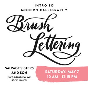 Aug 3, Modern Calligraphy for Beginners at Burrito Blvd. Mineola