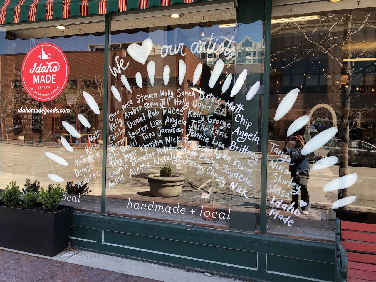 Idaho Made window display