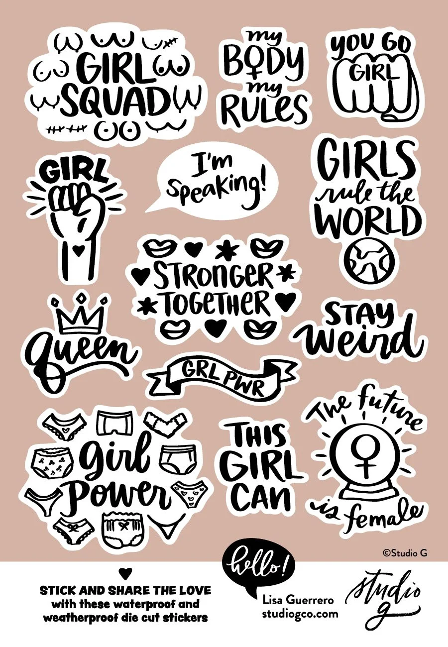 GIRL POWER 5.75x8.5 sticker sheet.jpg