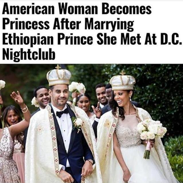 &quot;She's your Queen to be...&quot; You can't read this headline and not think about Coming To America. Congratulations to the newlyweds. 💍
